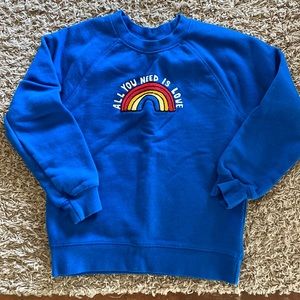 Hanna Andersson Love Sweathshirt